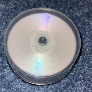 Memorex CD Spindle with Clear Lid ! Never used!